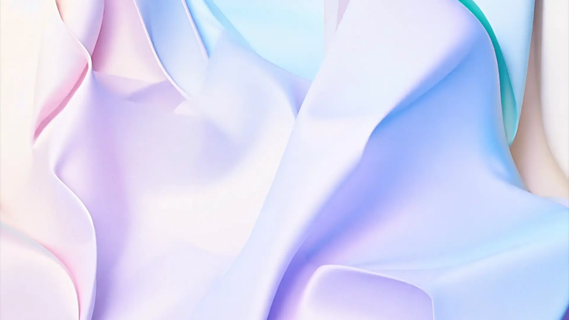 Pastel Silk Waves Stock Video Background